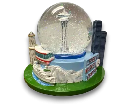 100mm Seattle Cityscape Snow Globe