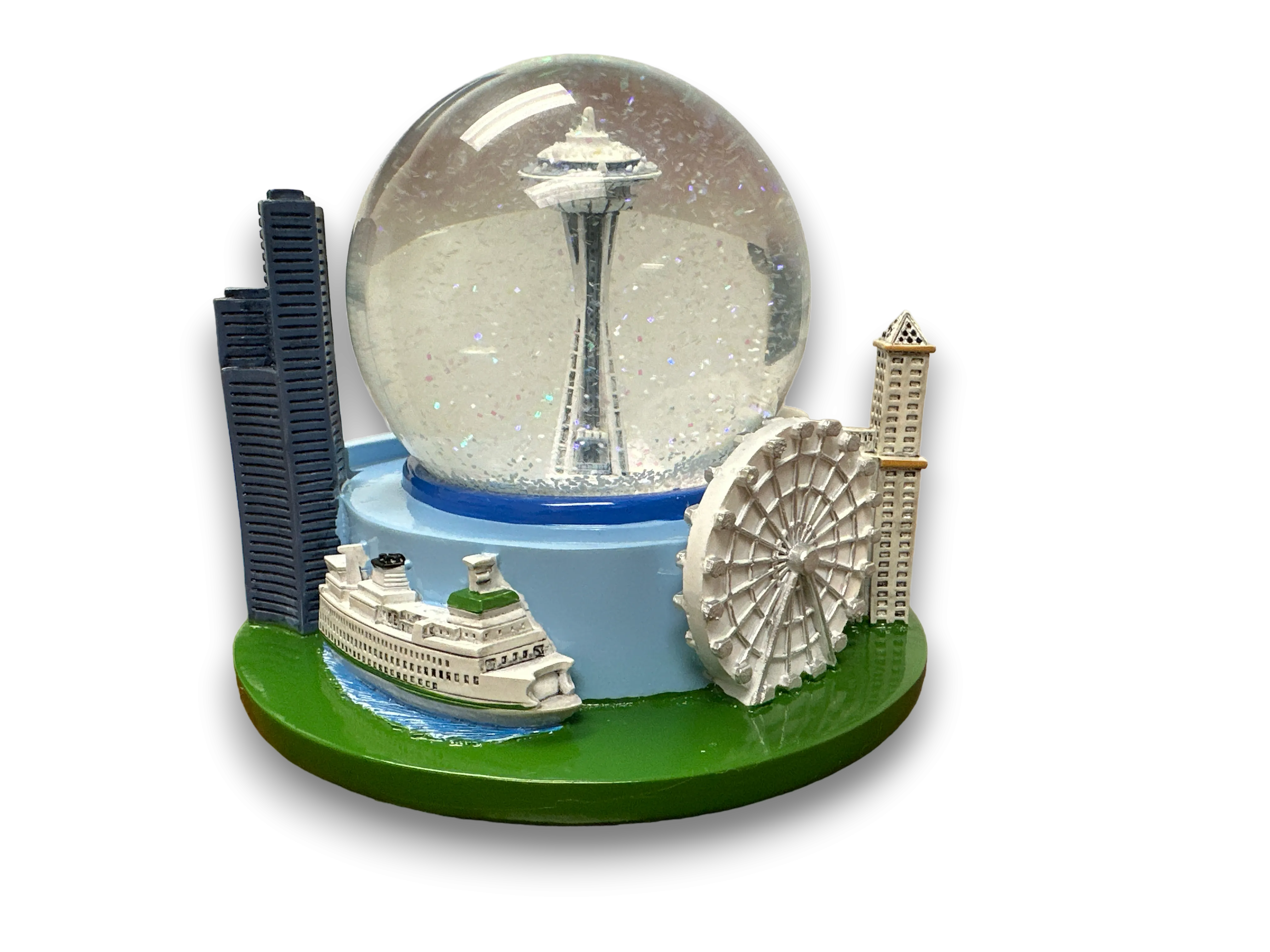 100mm Seattle Cityscape Snow Globe