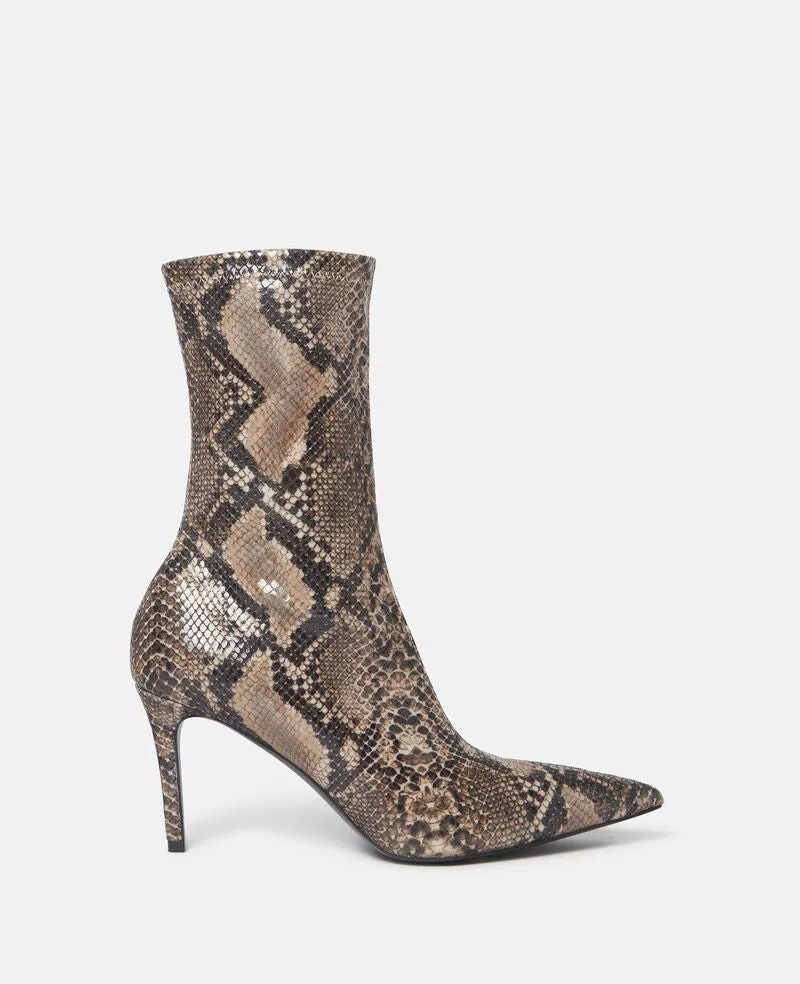 810264AP0180 Iconic python print ankle boot