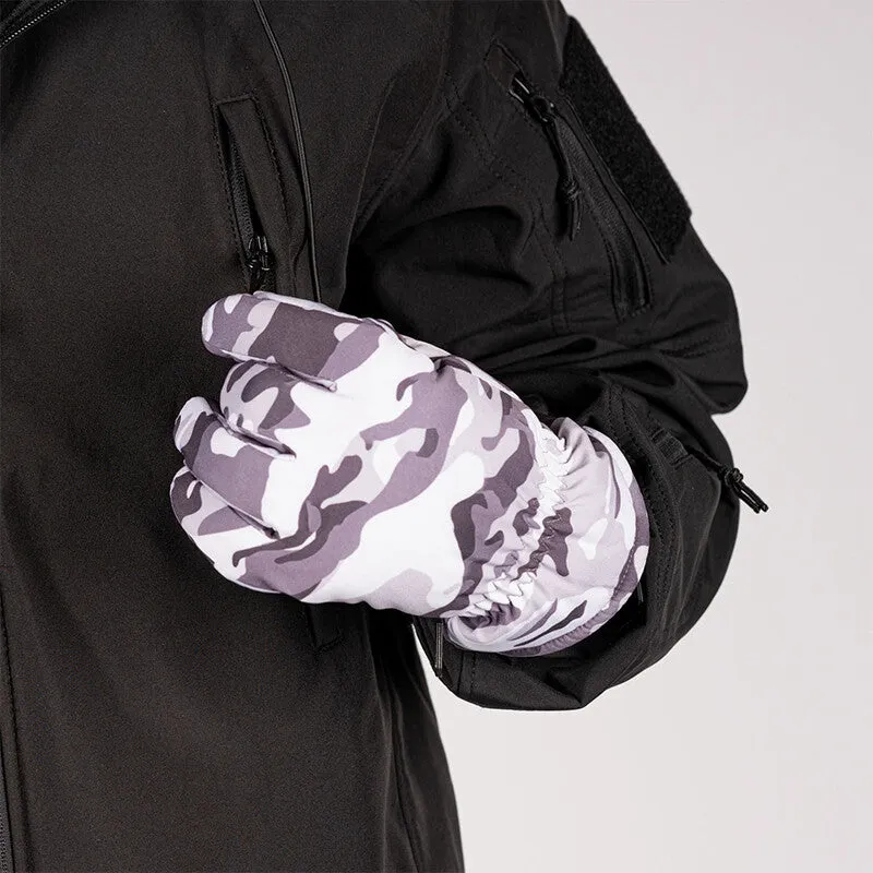 Adult Winter Glove | Snow Military Camo