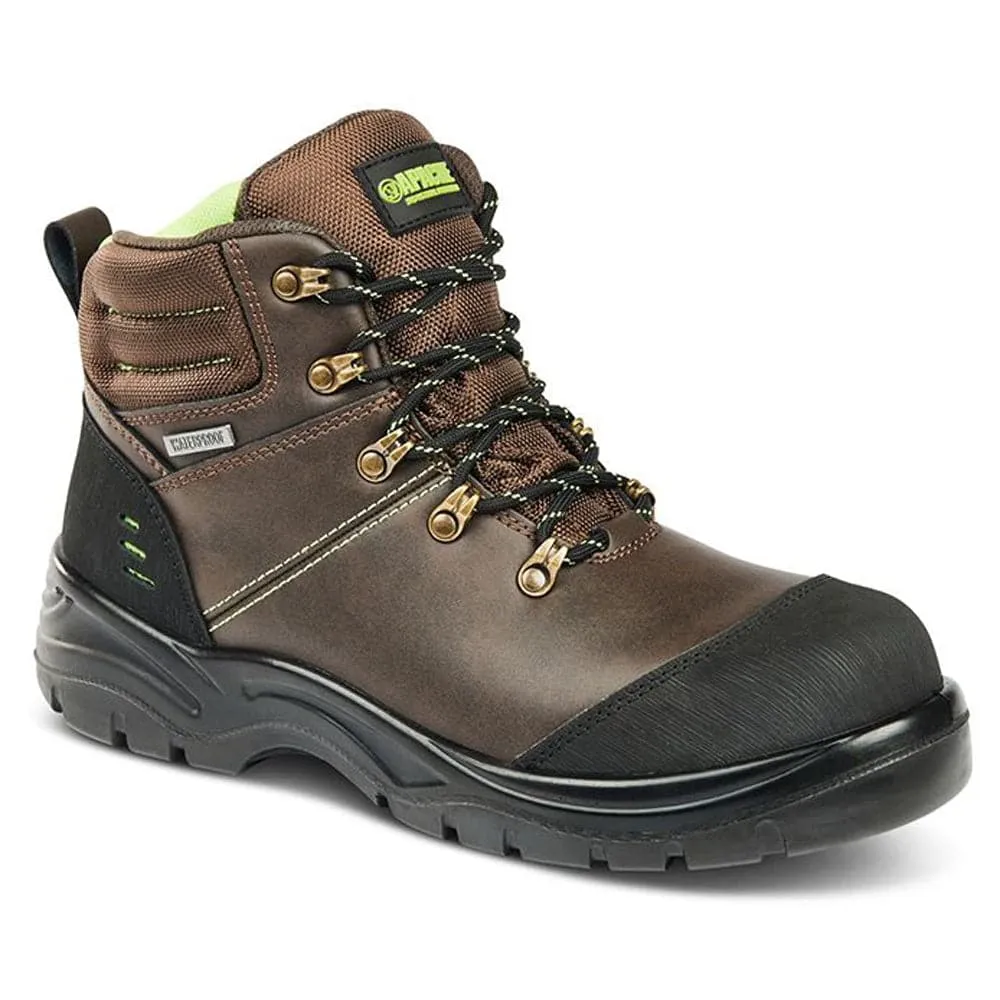 Apache Saturn Brown Waterproof Safety Work Boot