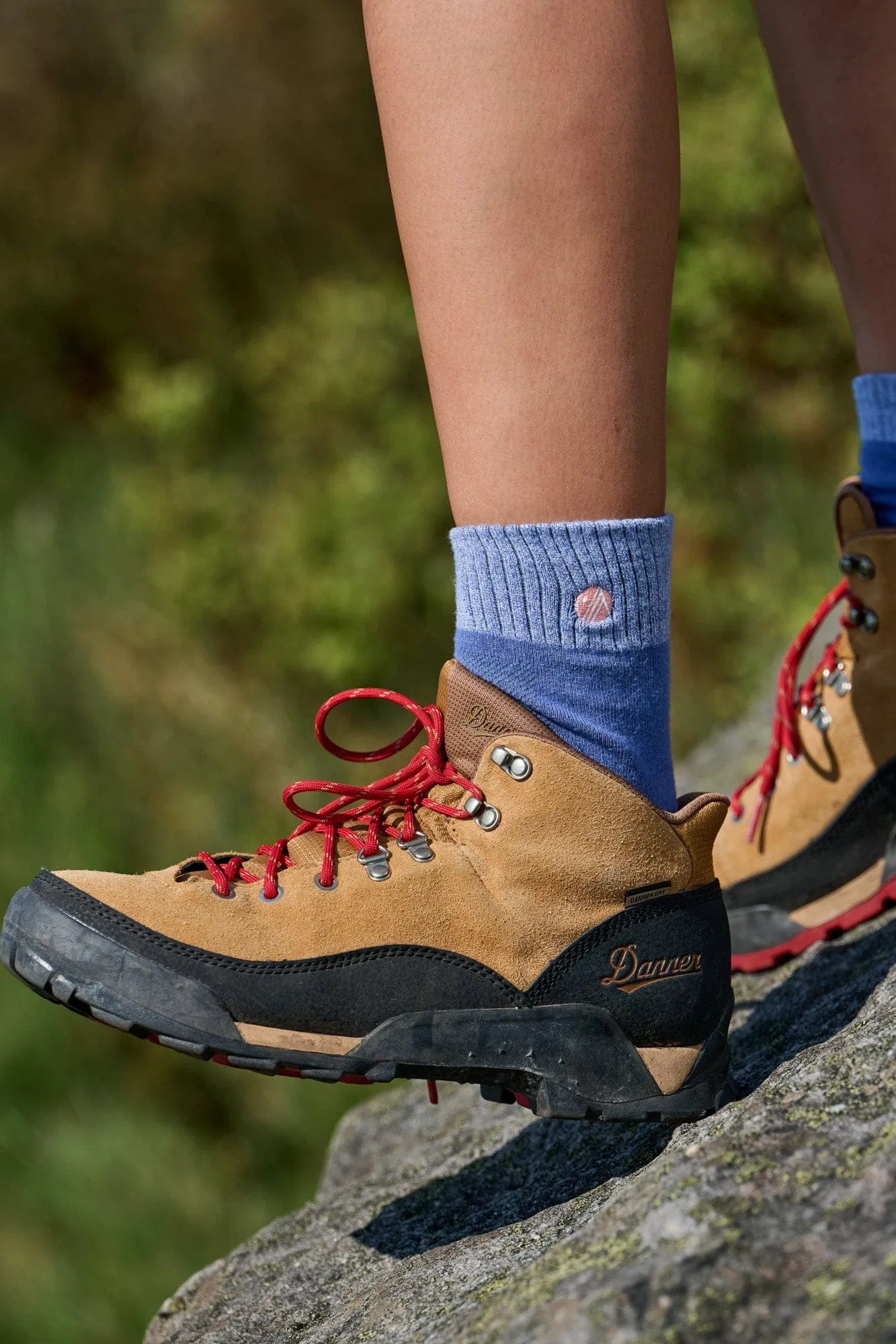 Bamboo Hiking Socks - Bluebell