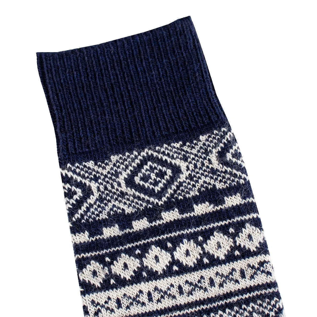 Barbour Fairisle Sock Navy