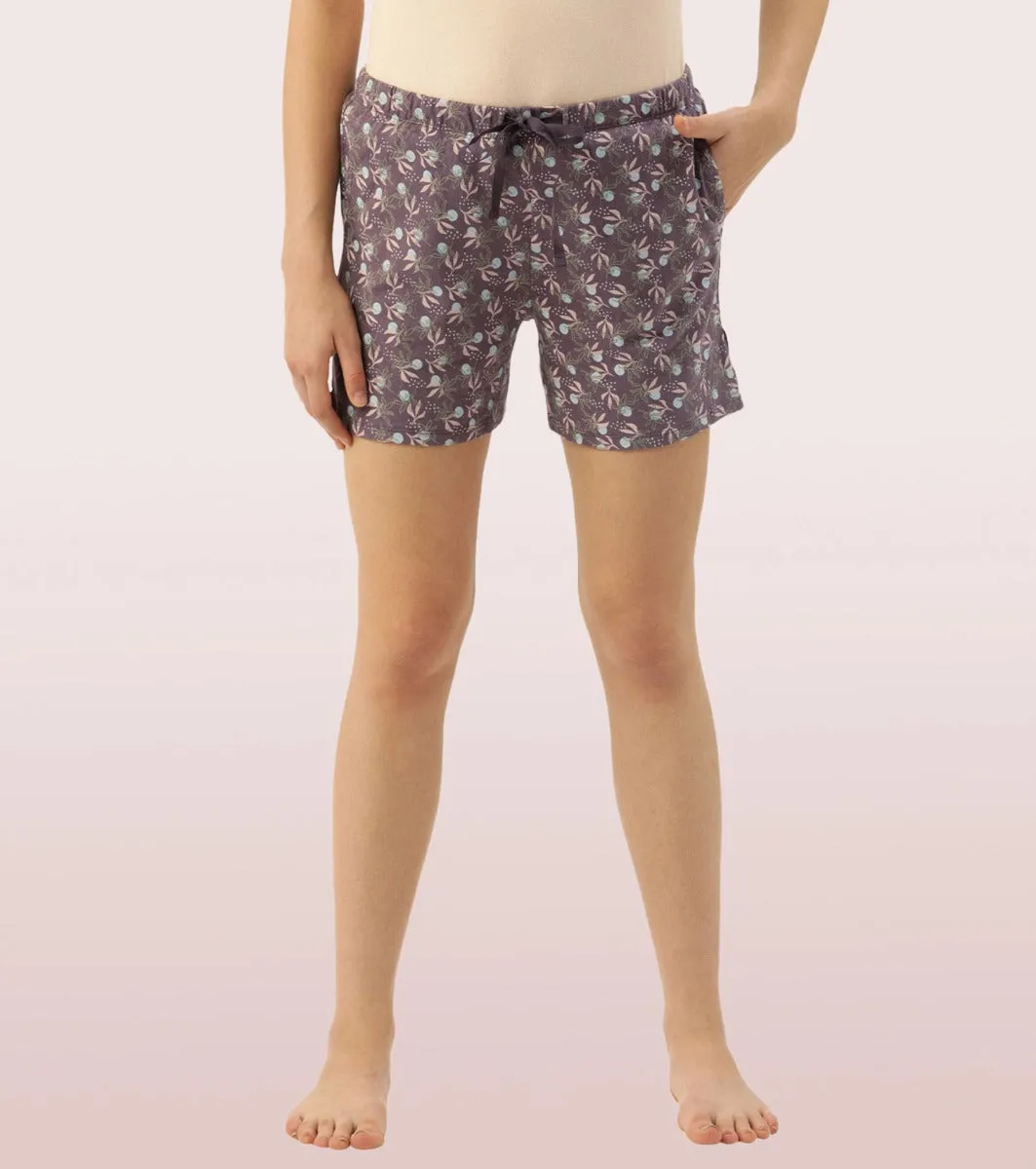 Basic Shorts | Mid-Thigh Length Jersey Shorts With Pockets