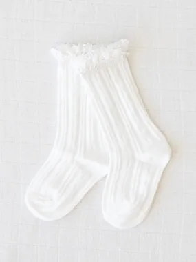 Boot Socks - Eggshell