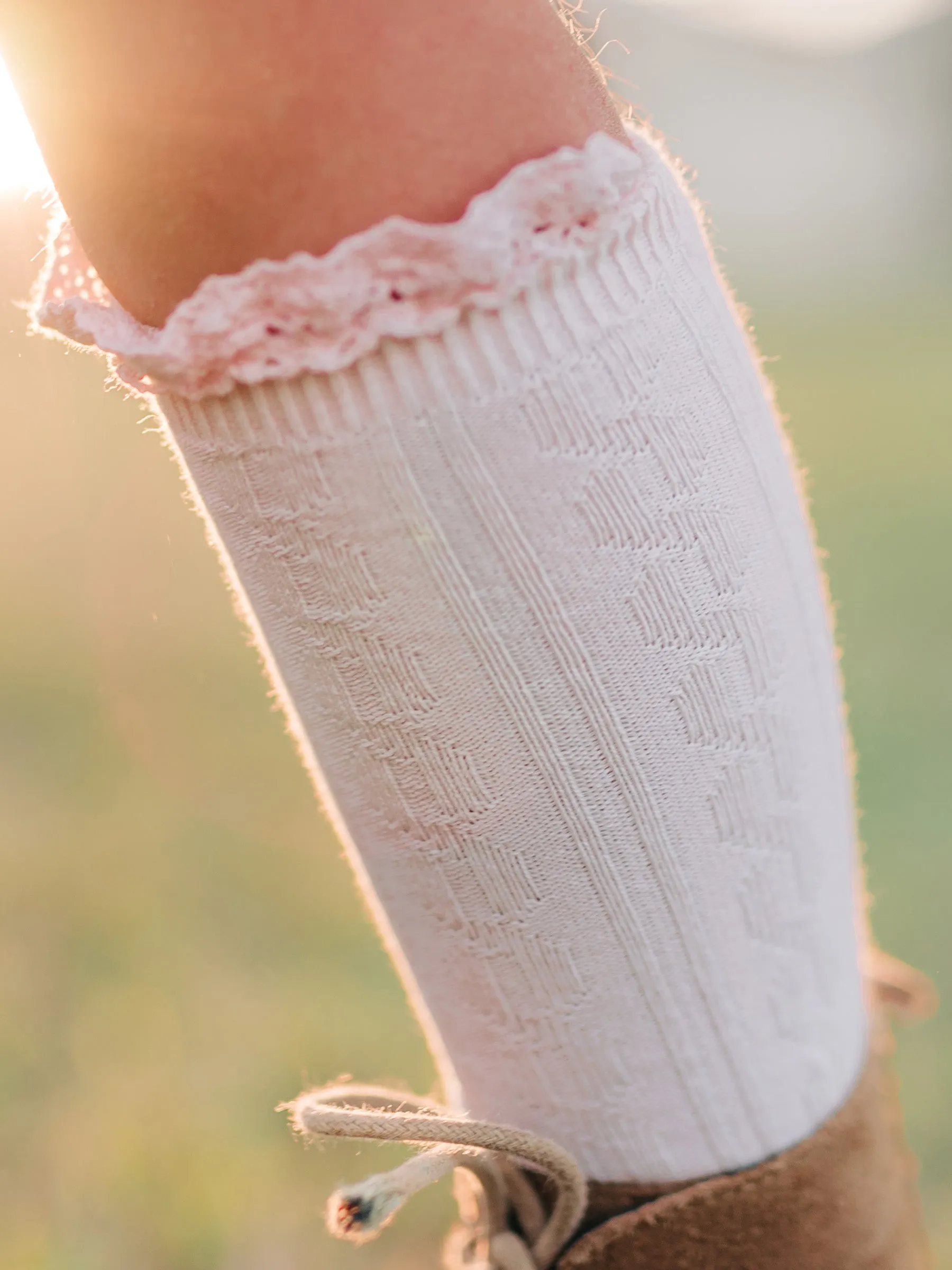 Boot Socks - Rose Water