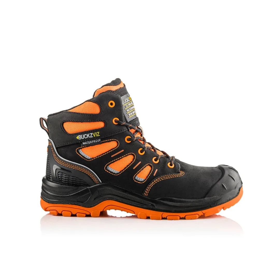 Buckler BVIZ2 High Visibility Waterproof Safety Lace Work Boot