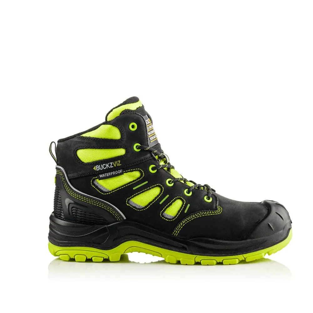 Buckler BVIZ2 High Visibility Waterproof Safety Lace Work Boot