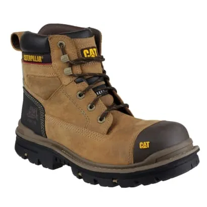 Cat Gravel Beige Industrial Safety Work Boot S3 Sizes 6-13