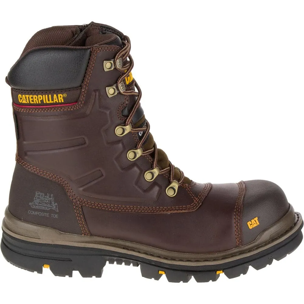 Caterpillar CAT Premier High Leg Combat Safety Work  Boot - Side Zip