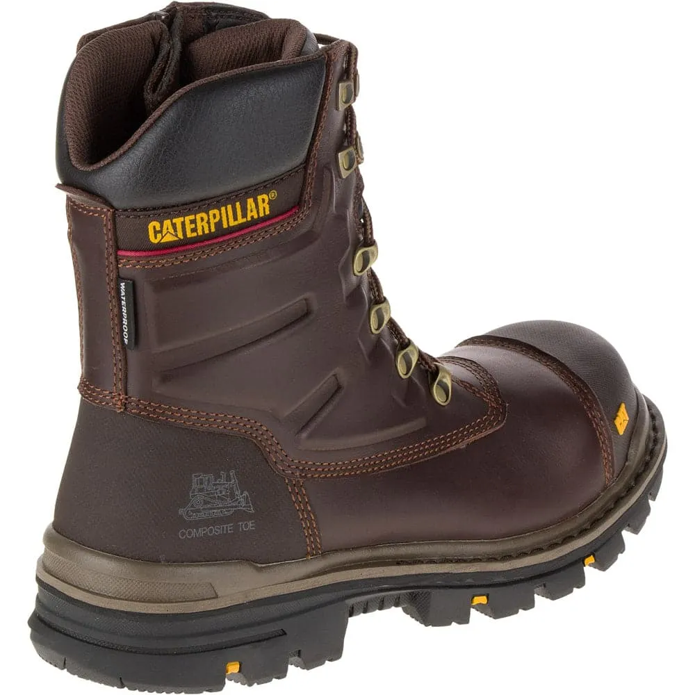 Caterpillar CAT Premier High Leg Combat Safety Work  Boot - Side Zip