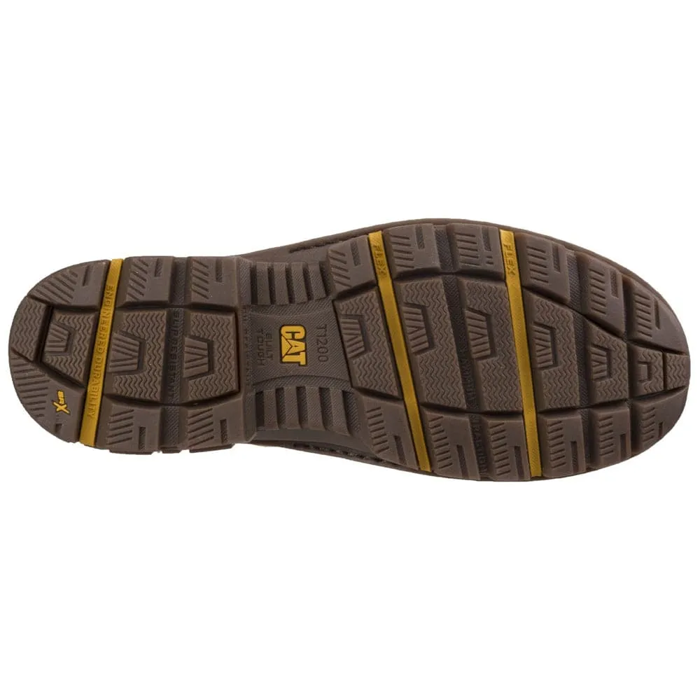 Caterpillar CAT Premier High Leg Combat Safety Work  Boot - Side Zip