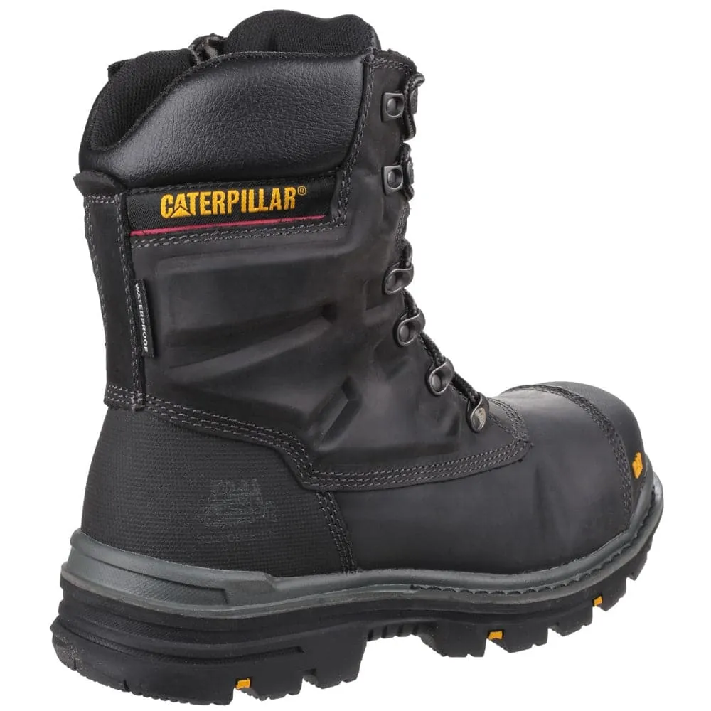 Caterpillar CAT Premier High Leg Combat Safety Work  Boot - Side Zip