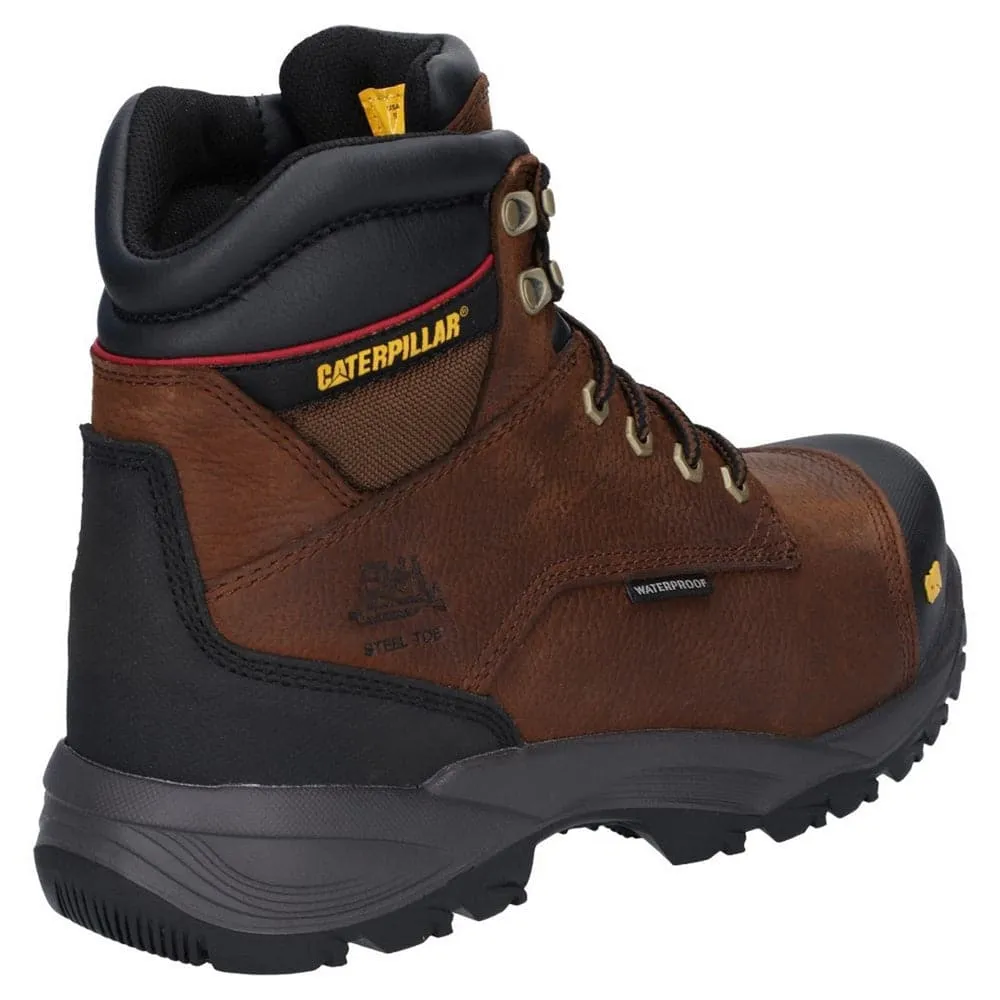 Caterpillar CAT Spiro Lace Up Waterproof Safety Work Boot