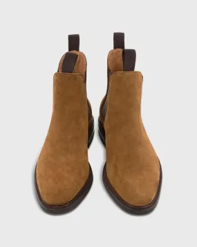 Chelsea Boot in Tobacco Suede