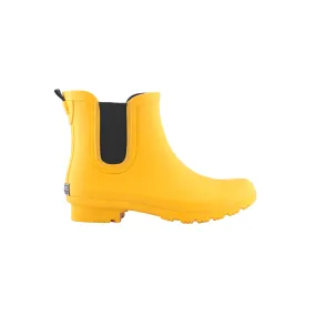 Chelsea Matte Mustard Women's Rain Boots