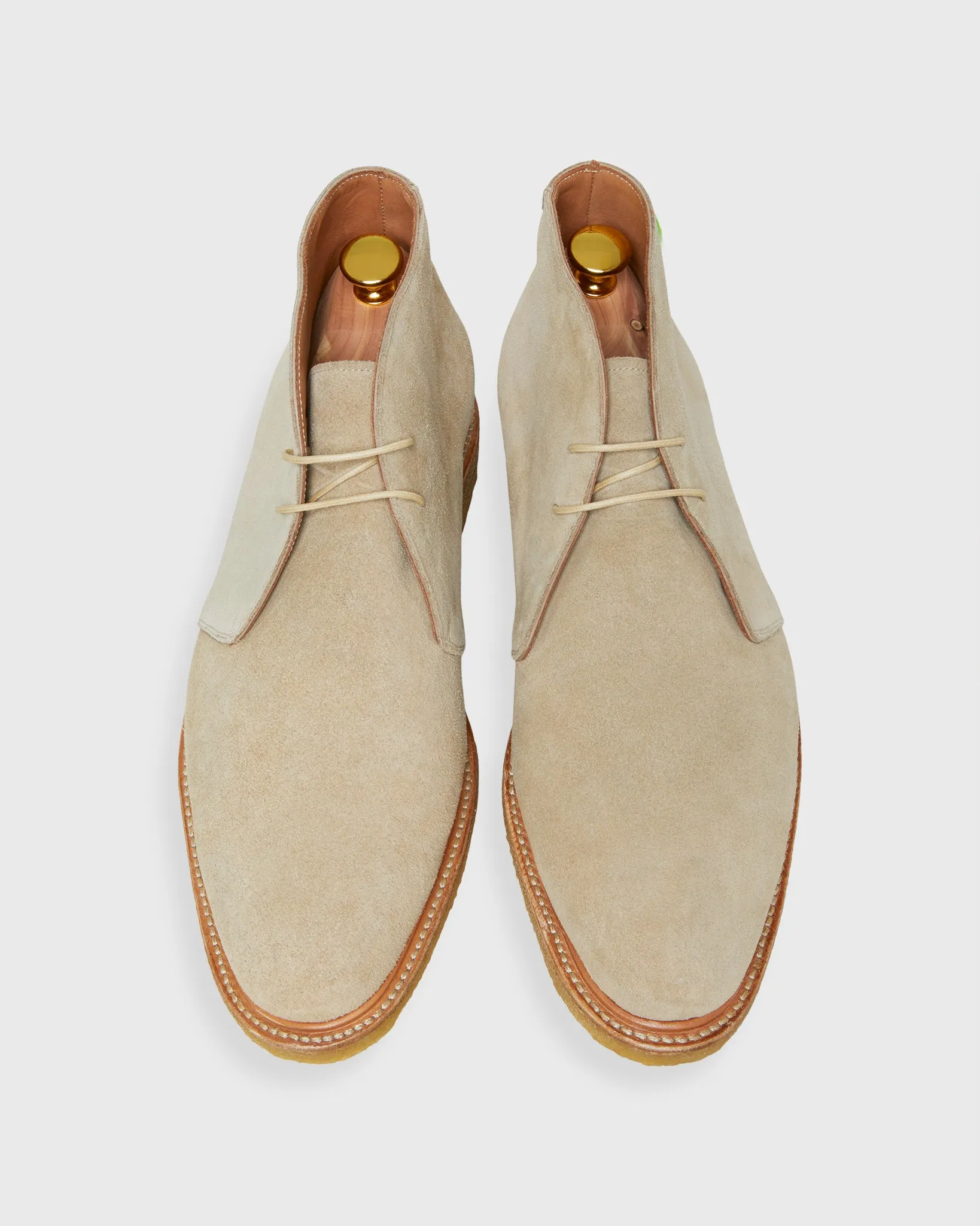 Chukka Boot in Stone Suede