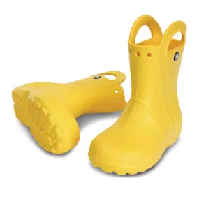 Crocs Kids - Handle It Rain Boot Yellow - Gumboots