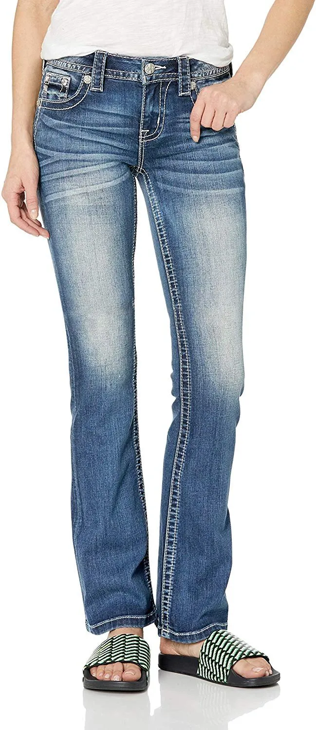 Cross My Mind Boot Cut Jeans