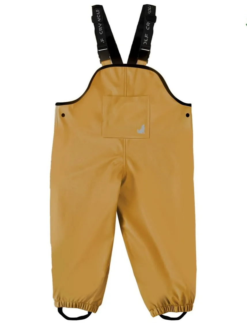 Crywolf Rain Overalls Tan