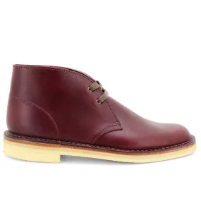 Desert Boot Veg Burgundy