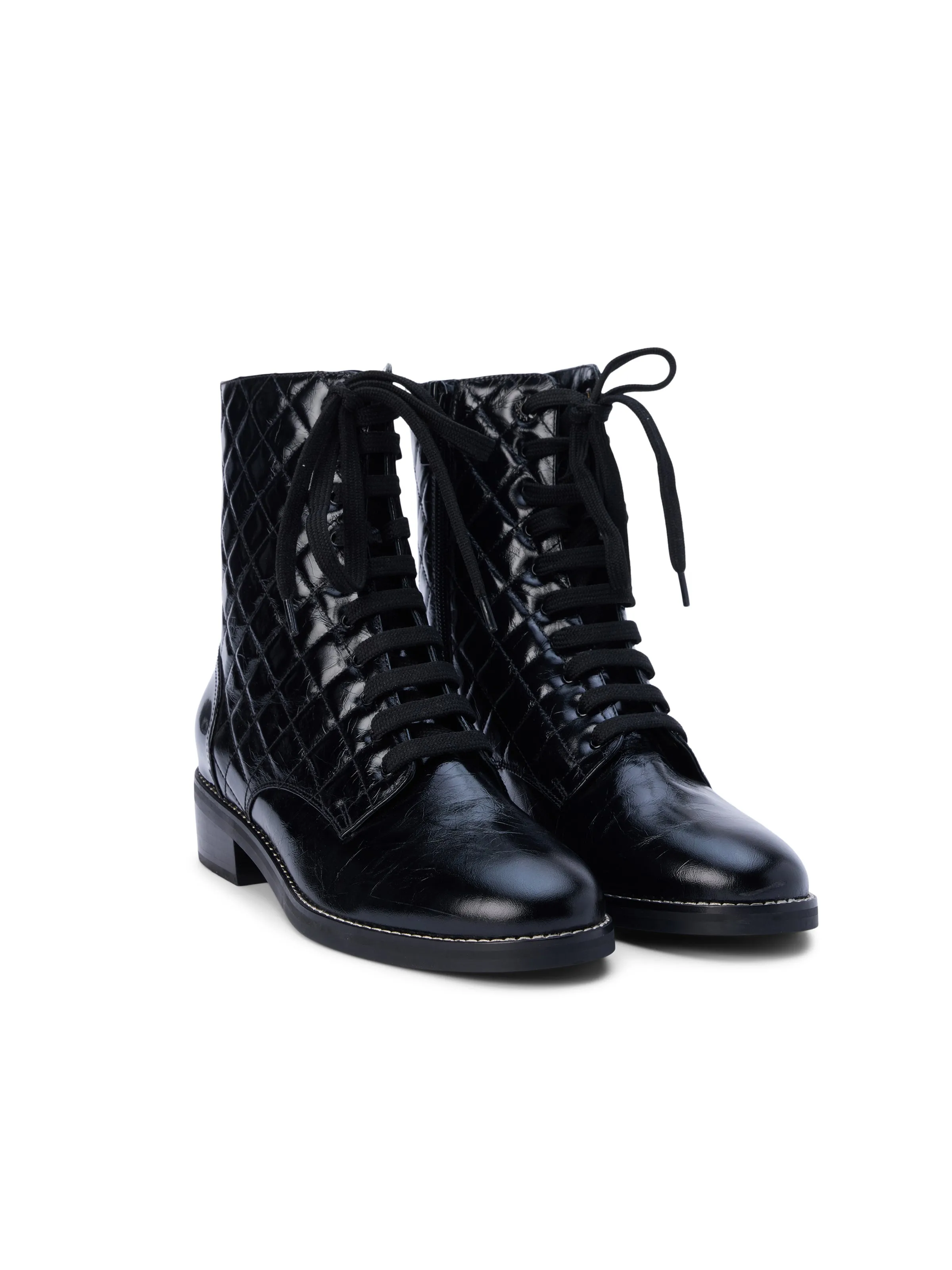 Desiree Patent Leather Boot