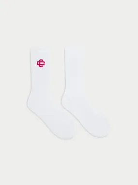 EMBLEM SPORTS SOCK - RED