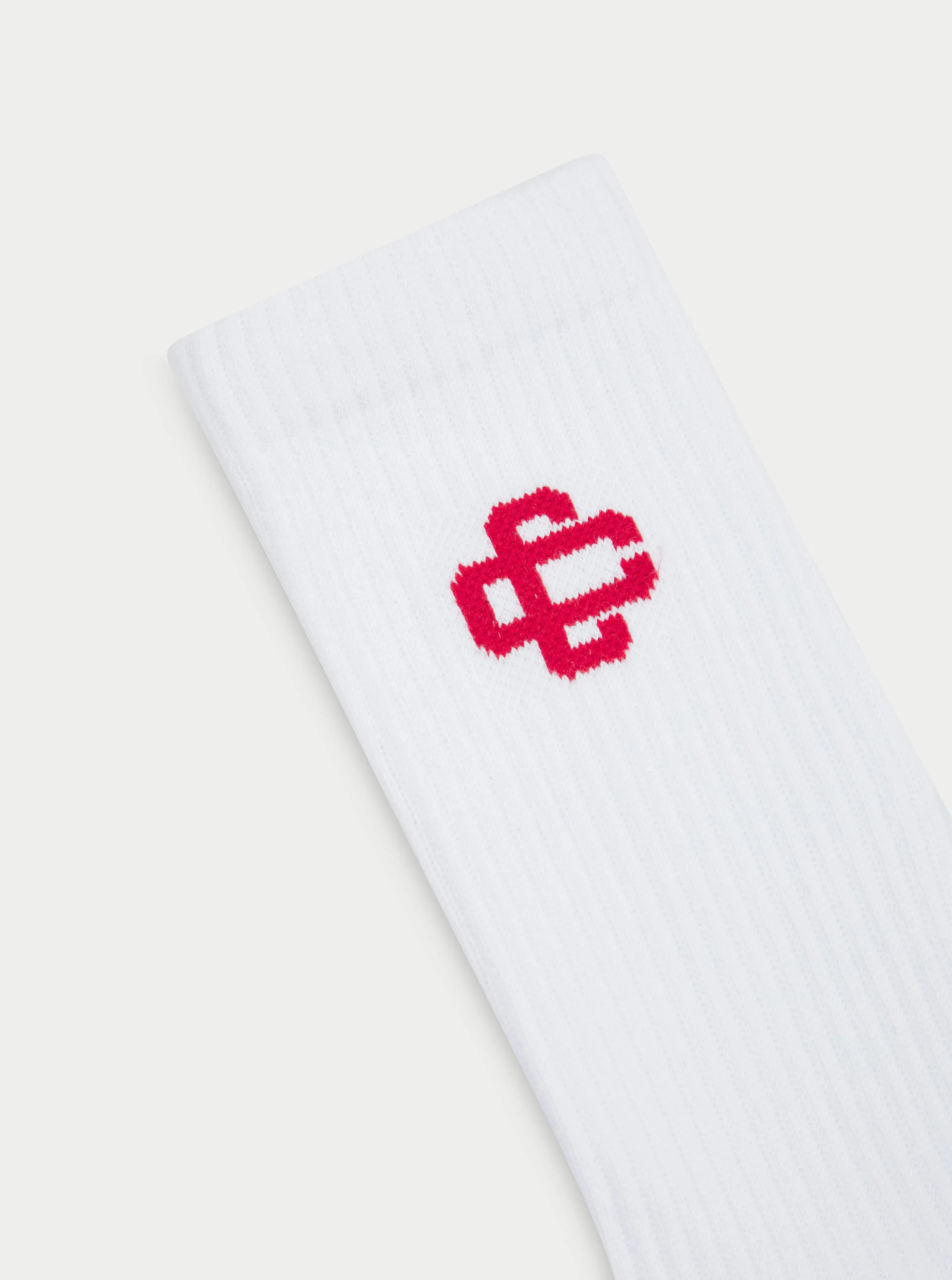 EMBLEM SPORTS SOCK - RED