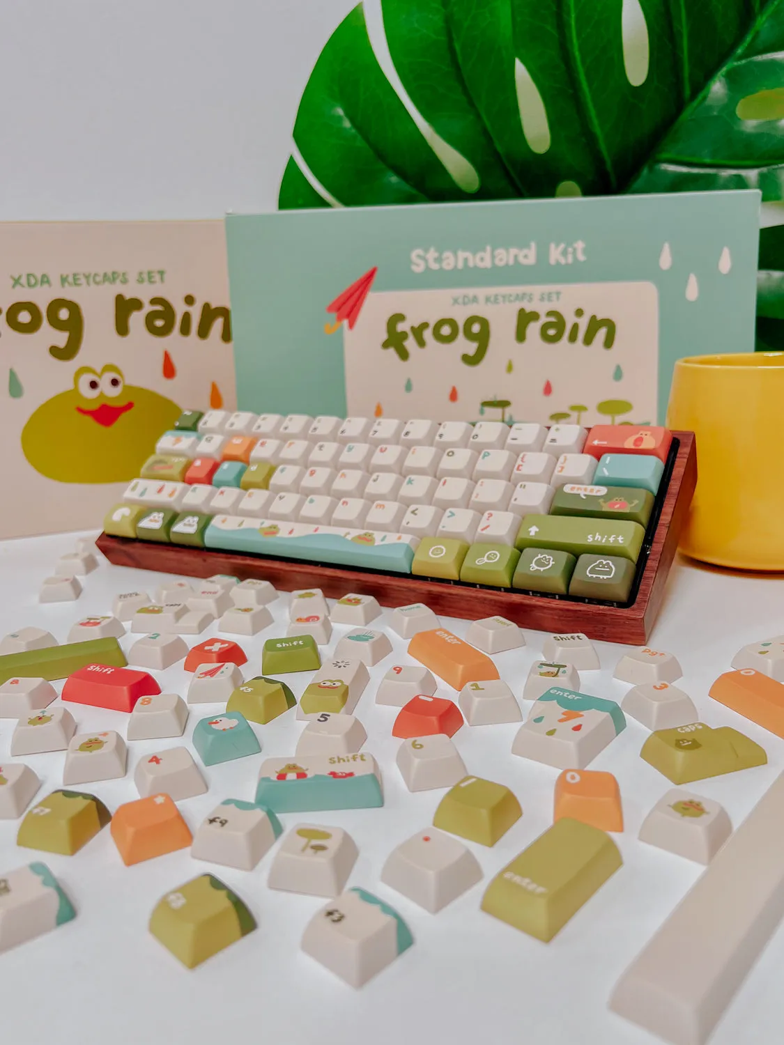 FROG RAIN [XDA] keycaps