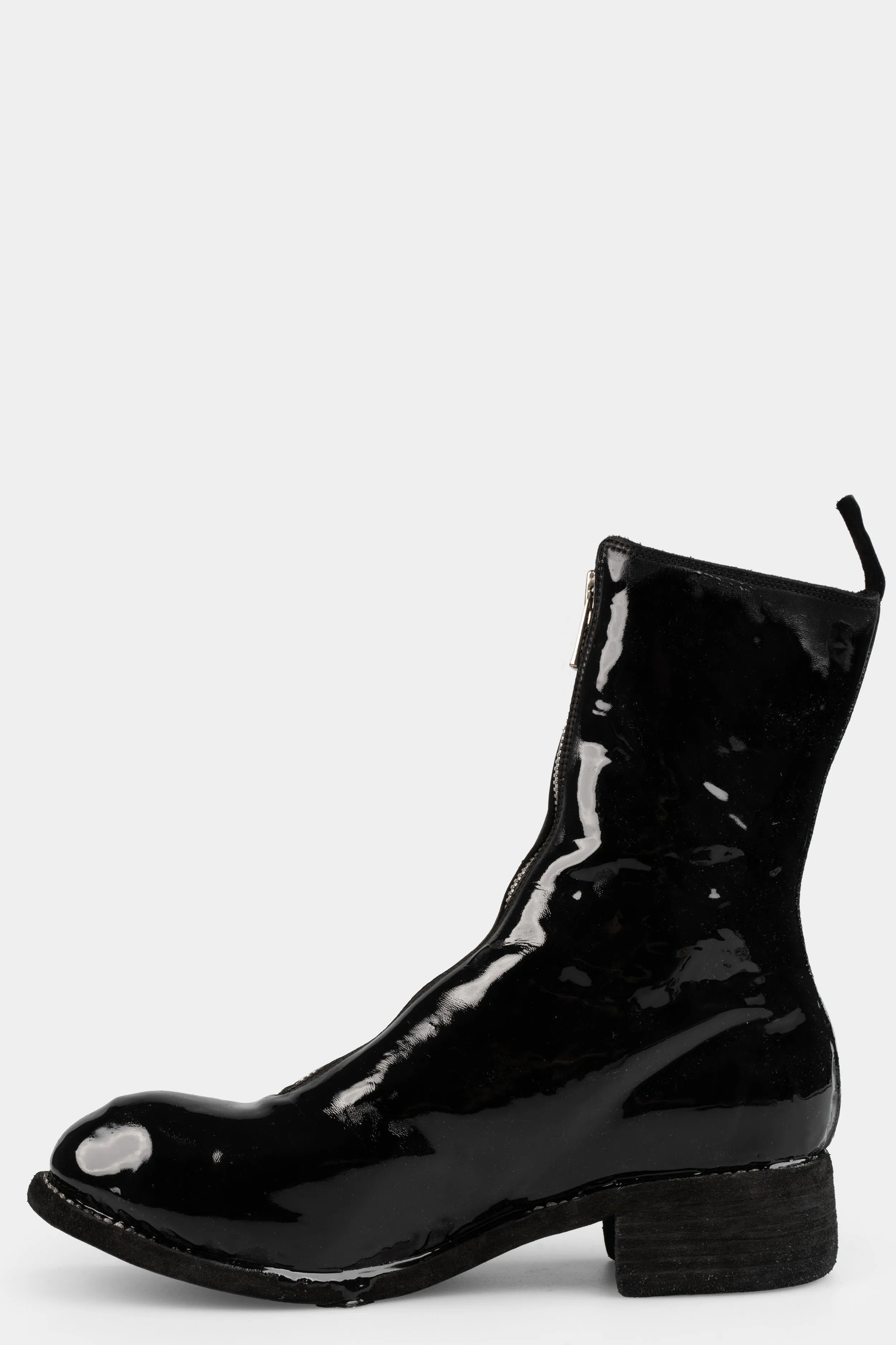 Front zip high top boots | PL2 LTXB