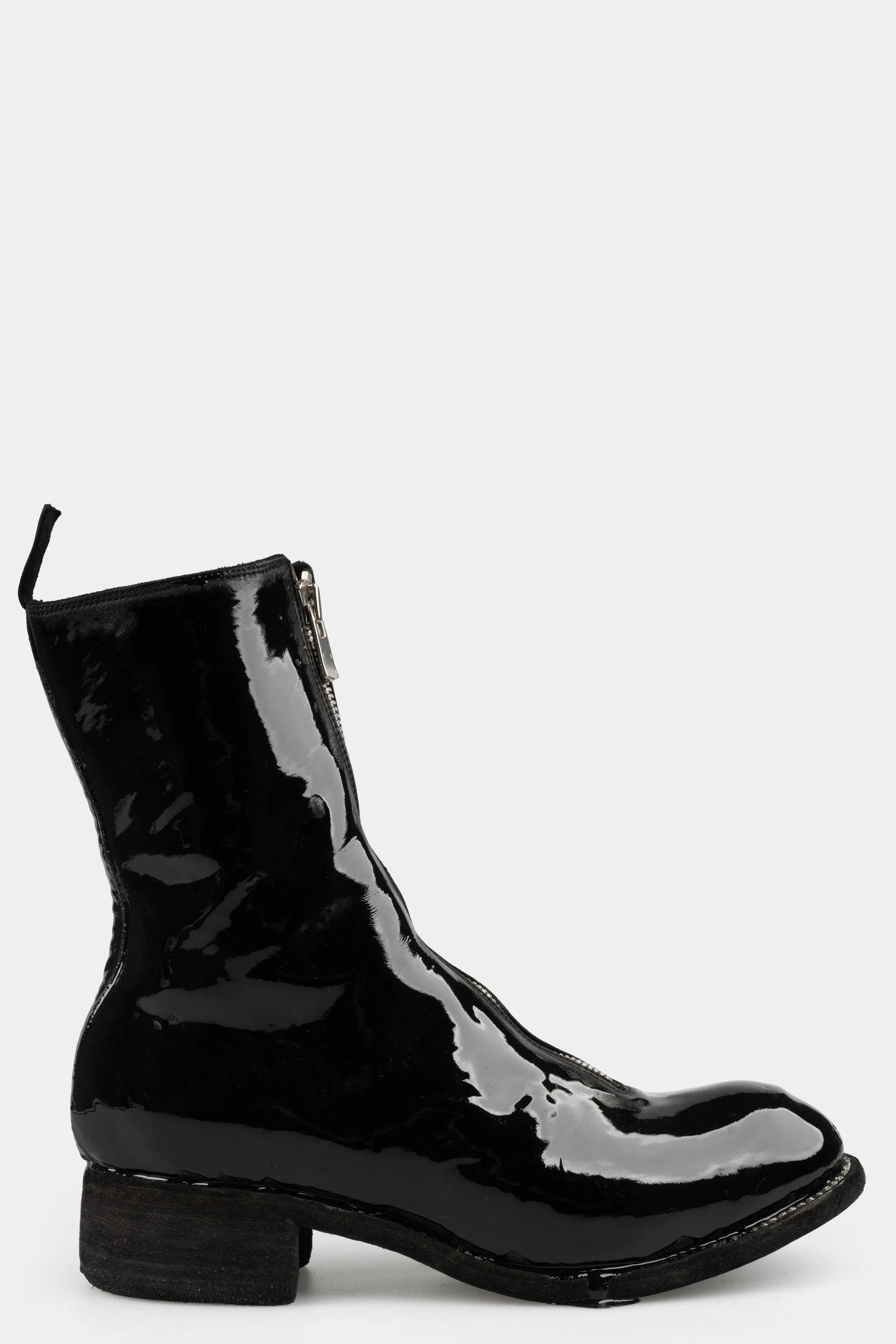 Front zip high top boots | PL2 LTXB