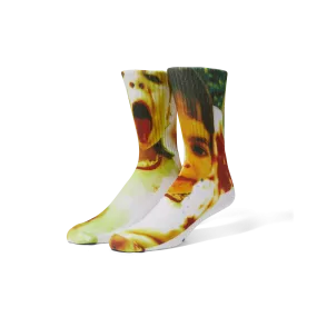 HUF x Smashing Pumpkins Rocket Crew Sock