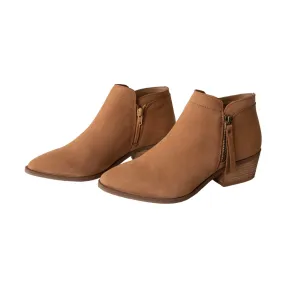 Human Shoes Mae Ankle Boot in Natural Nubuck