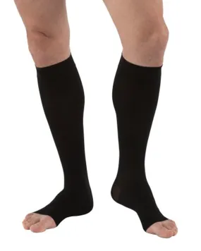 Jobst Men's Open Toe Knee High Support Socks 20-30 mmHg