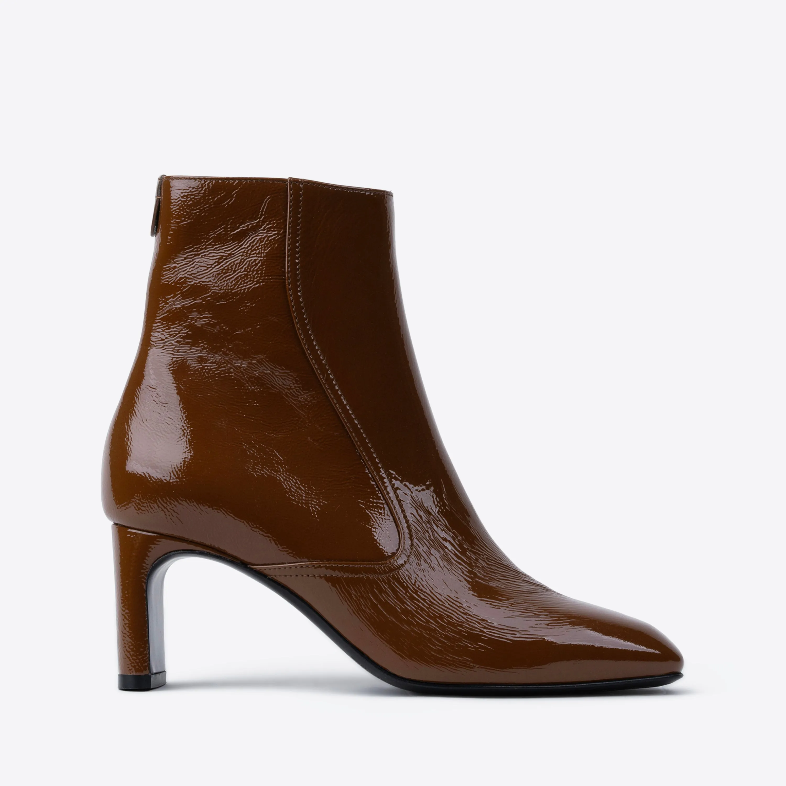 Jules II Boot Brown Patent