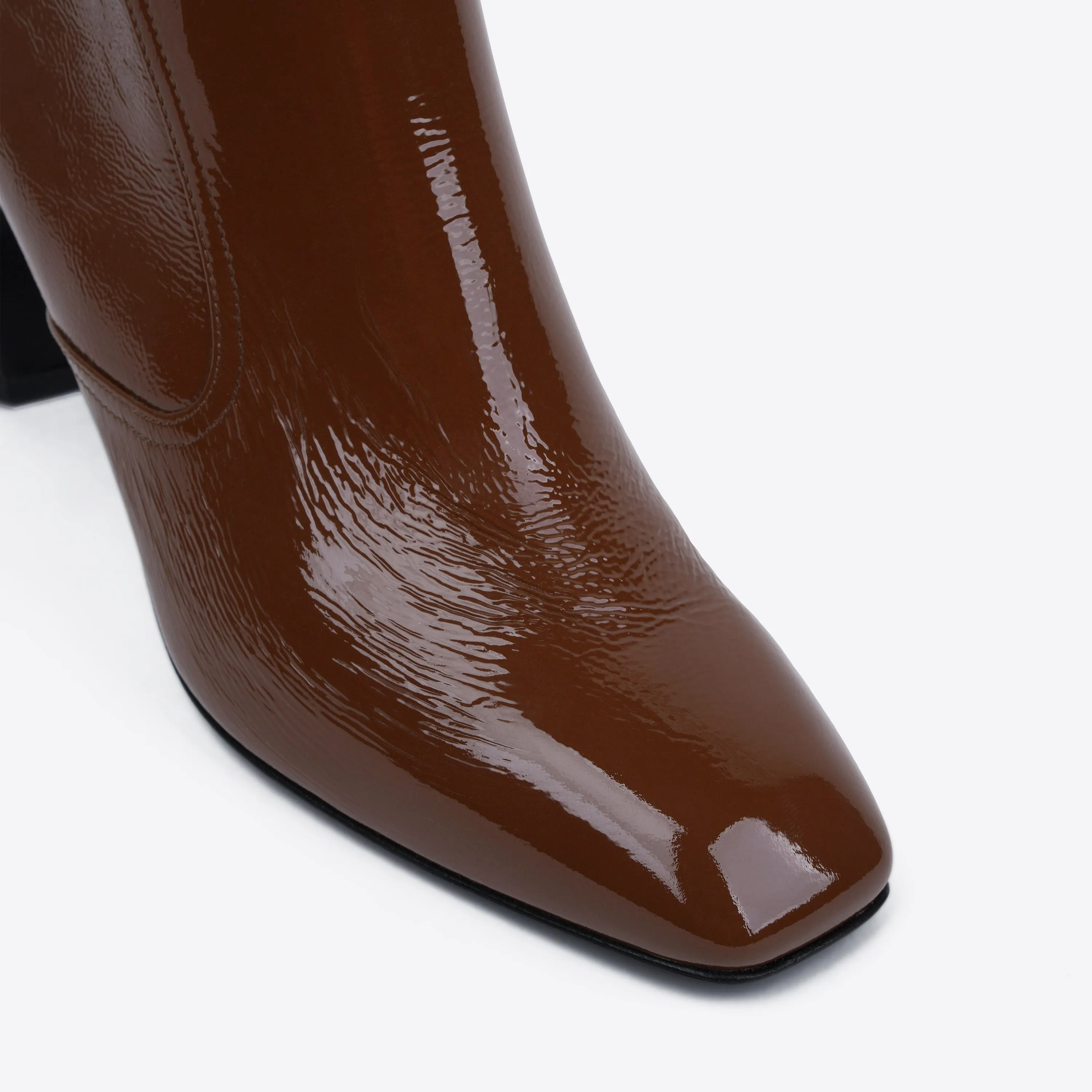 Jules II Boot Brown Patent