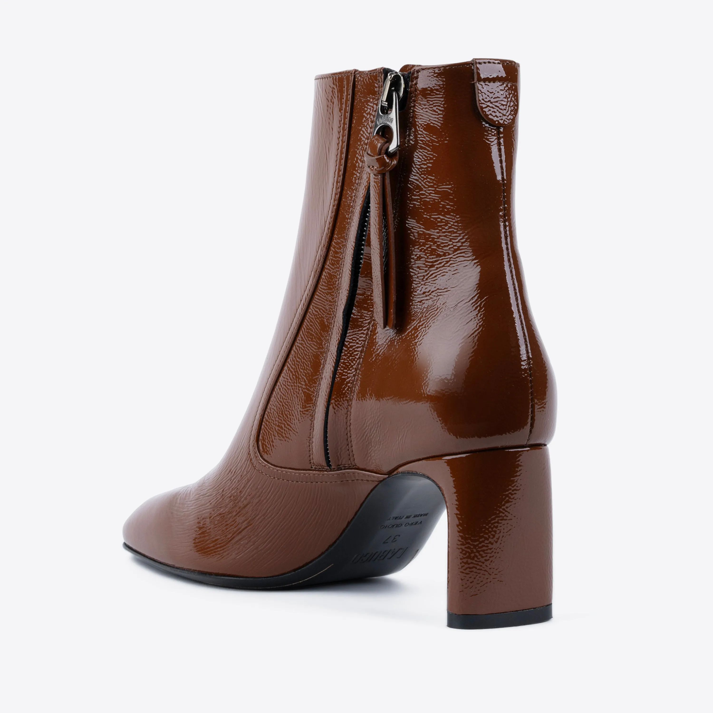 Jules II Boot Brown Patent