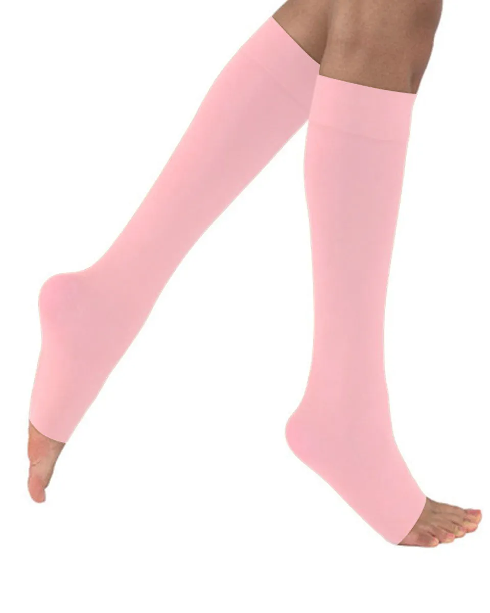 Juzo Dynamic Knee High Open Toe 3.5 cm Band 20-30 mmHg