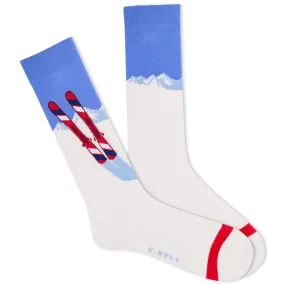 K.Bell Men's Snow Daze Crew Sock