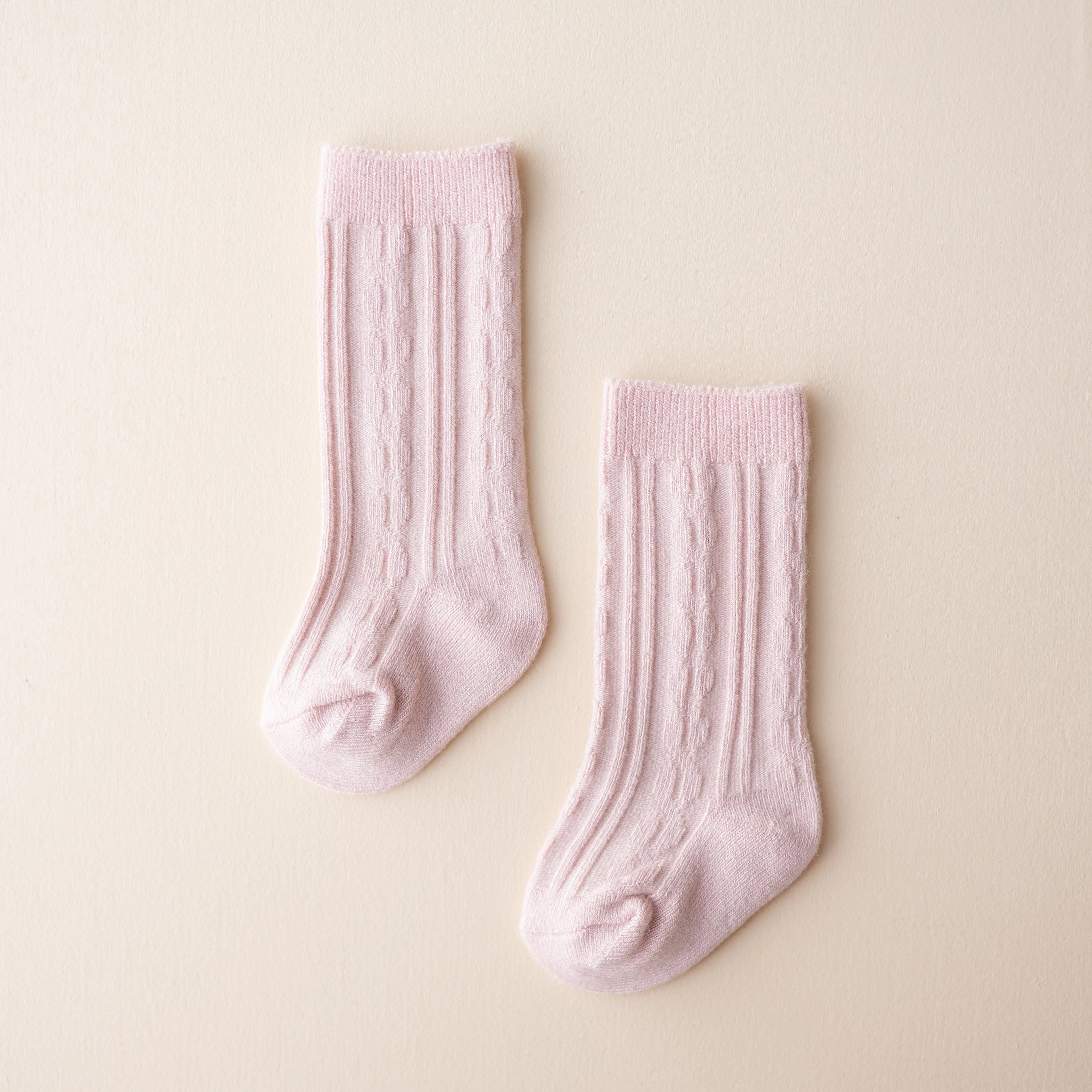 Knee High Socks in Blush