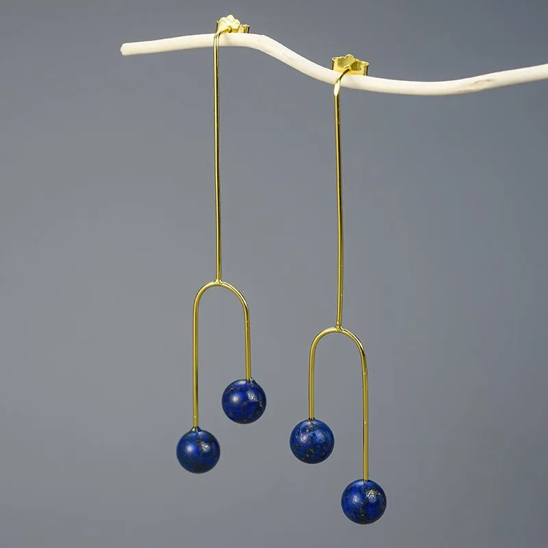 Lapis Rain - Drop Earrings | NEW