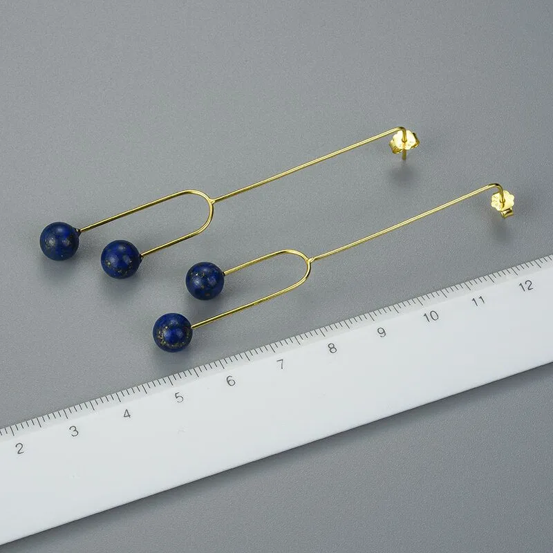 Lapis Rain - Drop Earrings | NEW