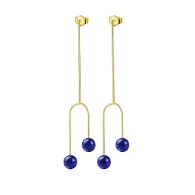 Lapis Rain - Drop Earrings | NEW