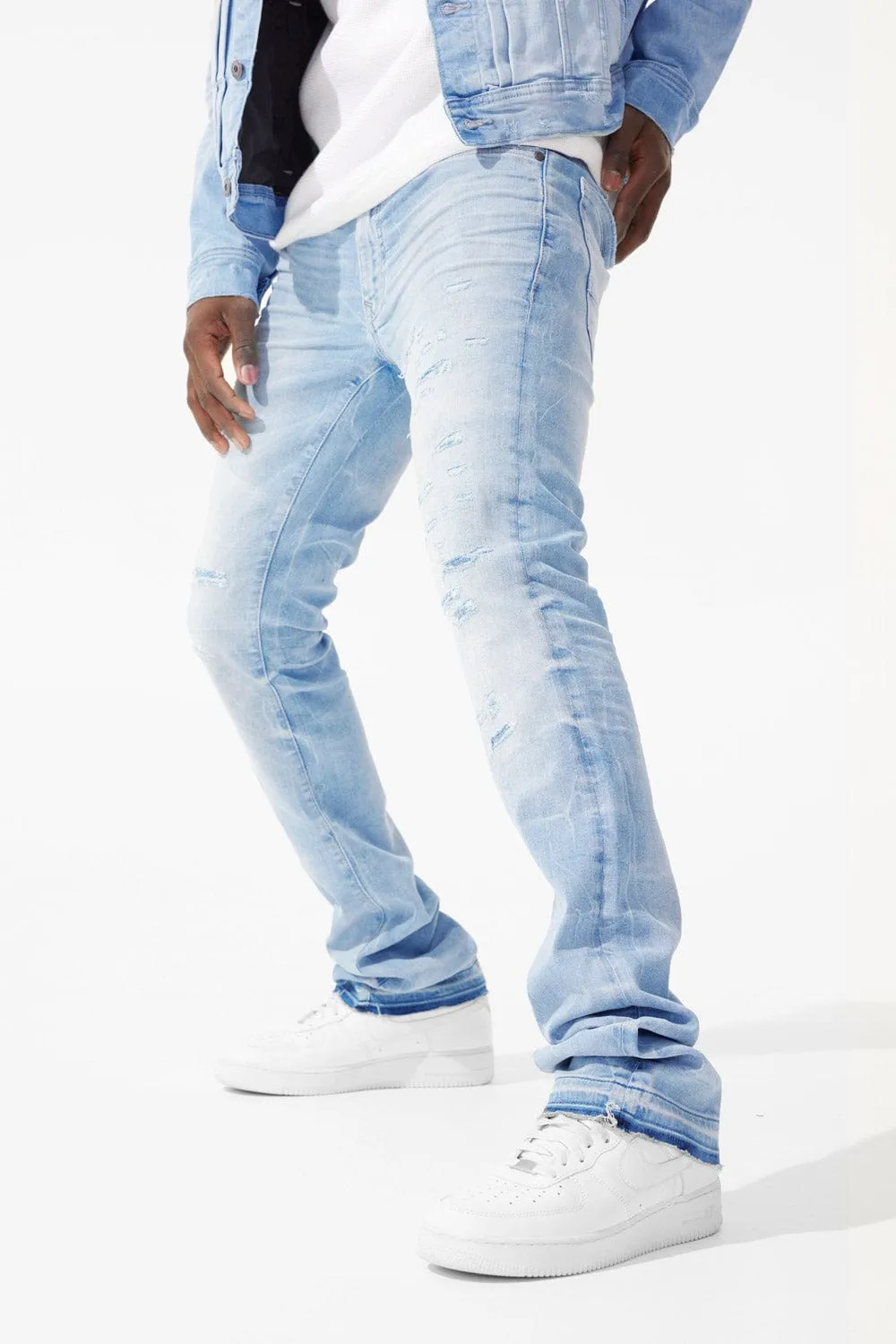 Martin Stacked - Amsterdam Denim (Azure)