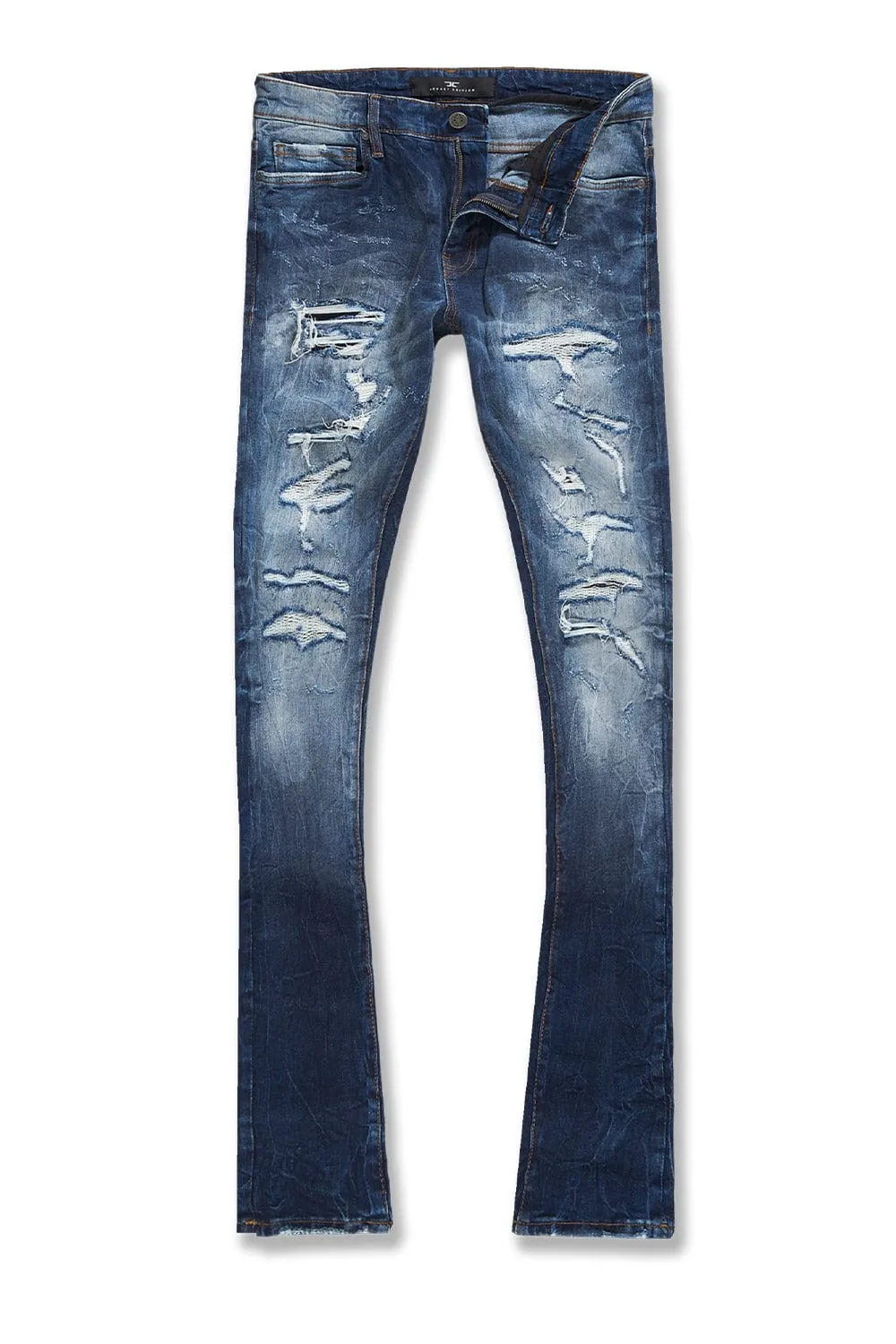 Martin Stacked - Crouching Tiger Denim (Dark Blue)