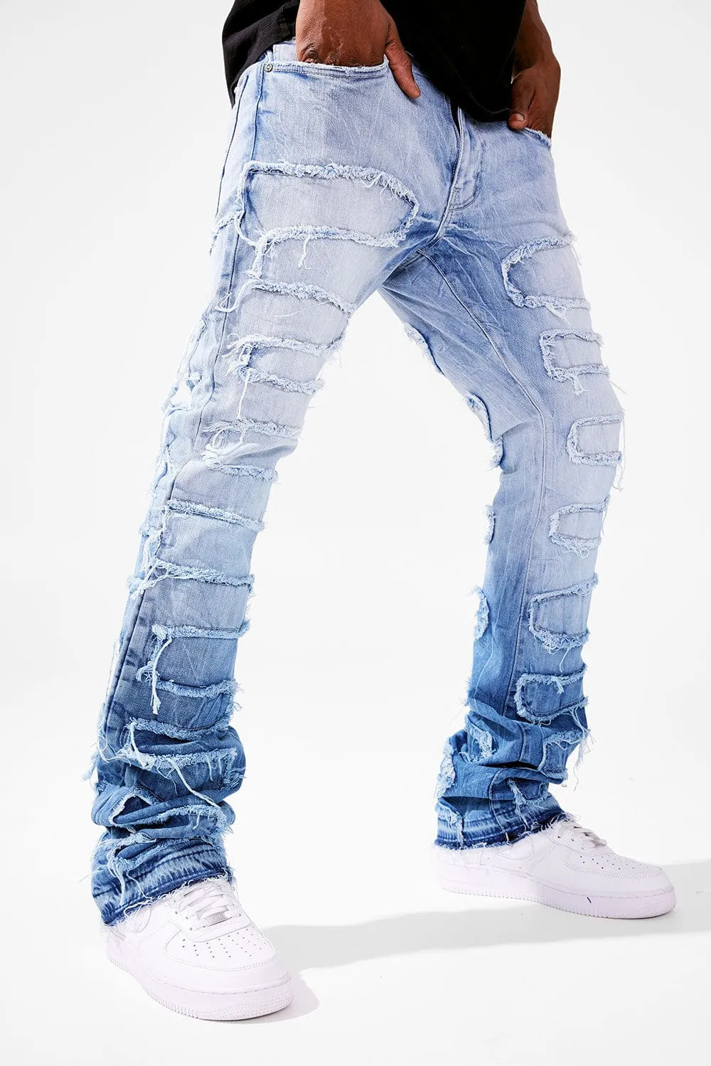 Martin Stacked - Python Denim