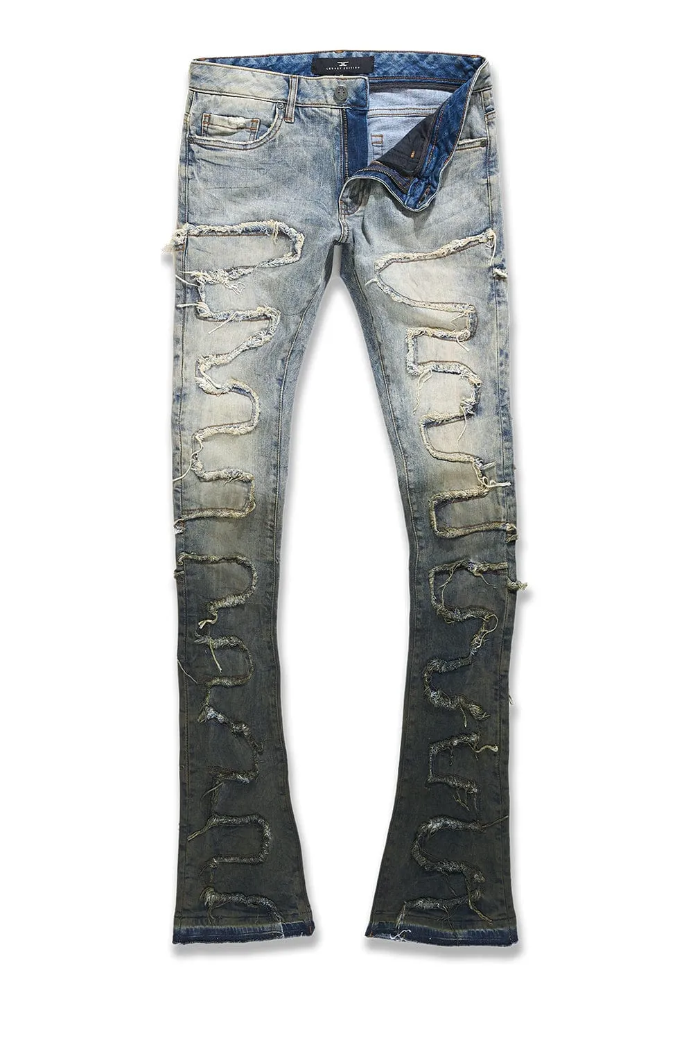 Martin Stacked - Python Denim