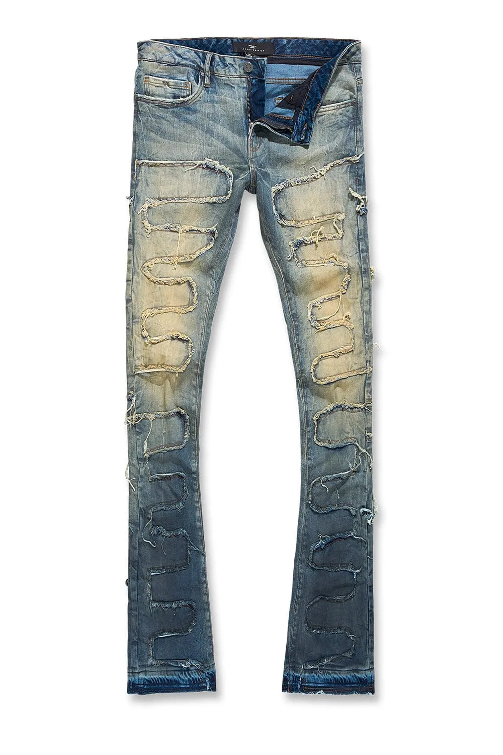 Martin Stacked - Python Denim