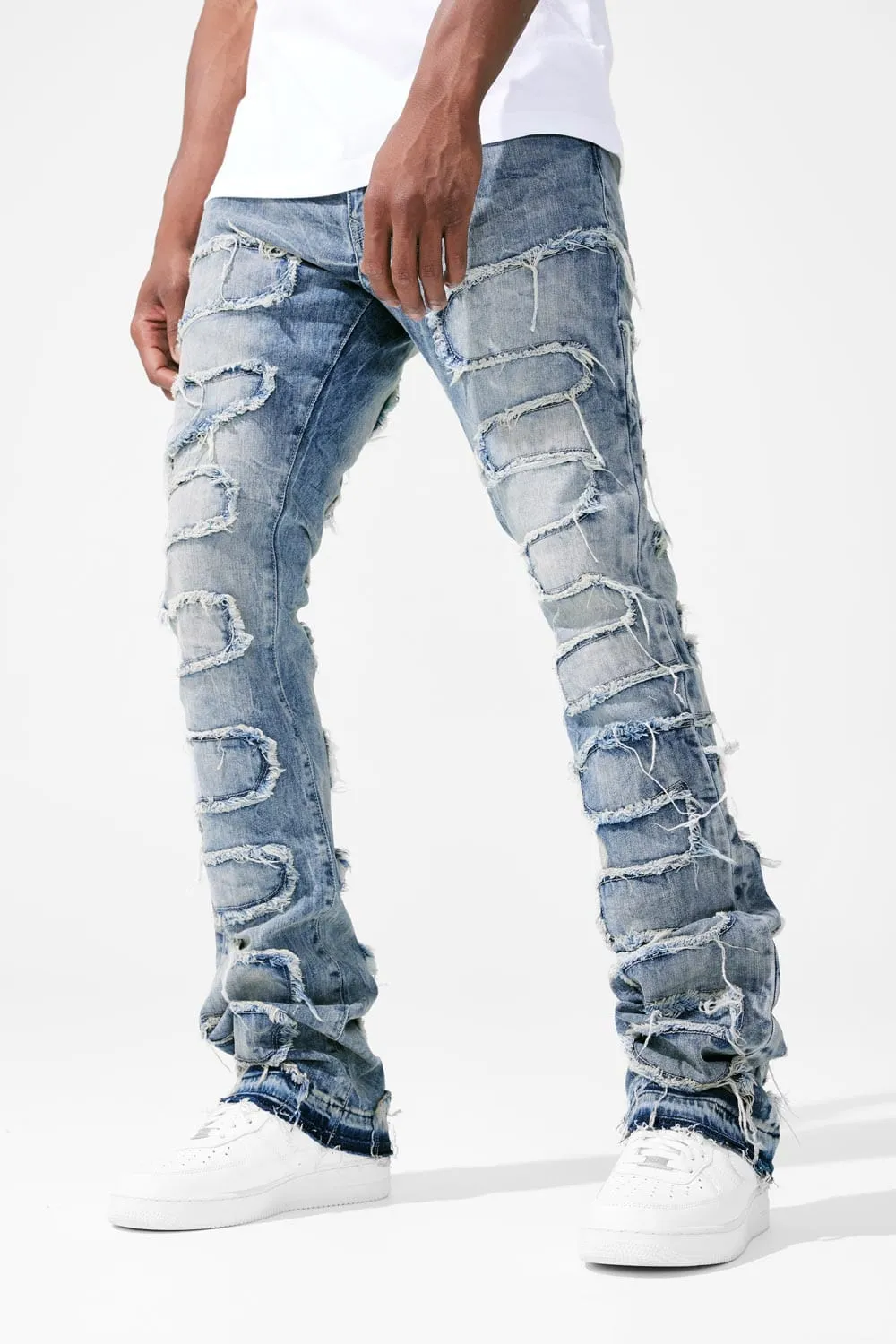 Martin Stacked - Python Denim