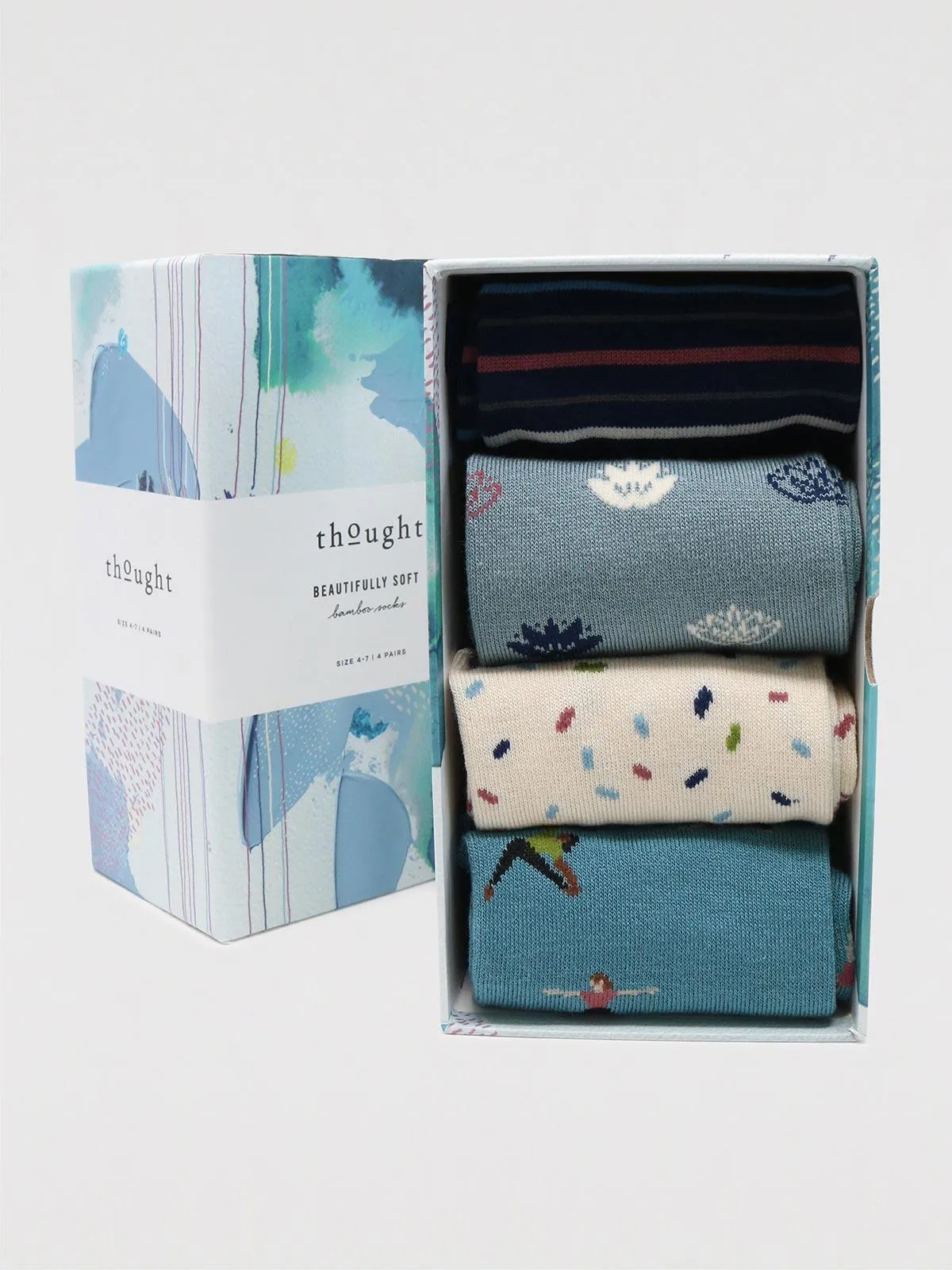 Mornie Yogi Sock Box - Multi